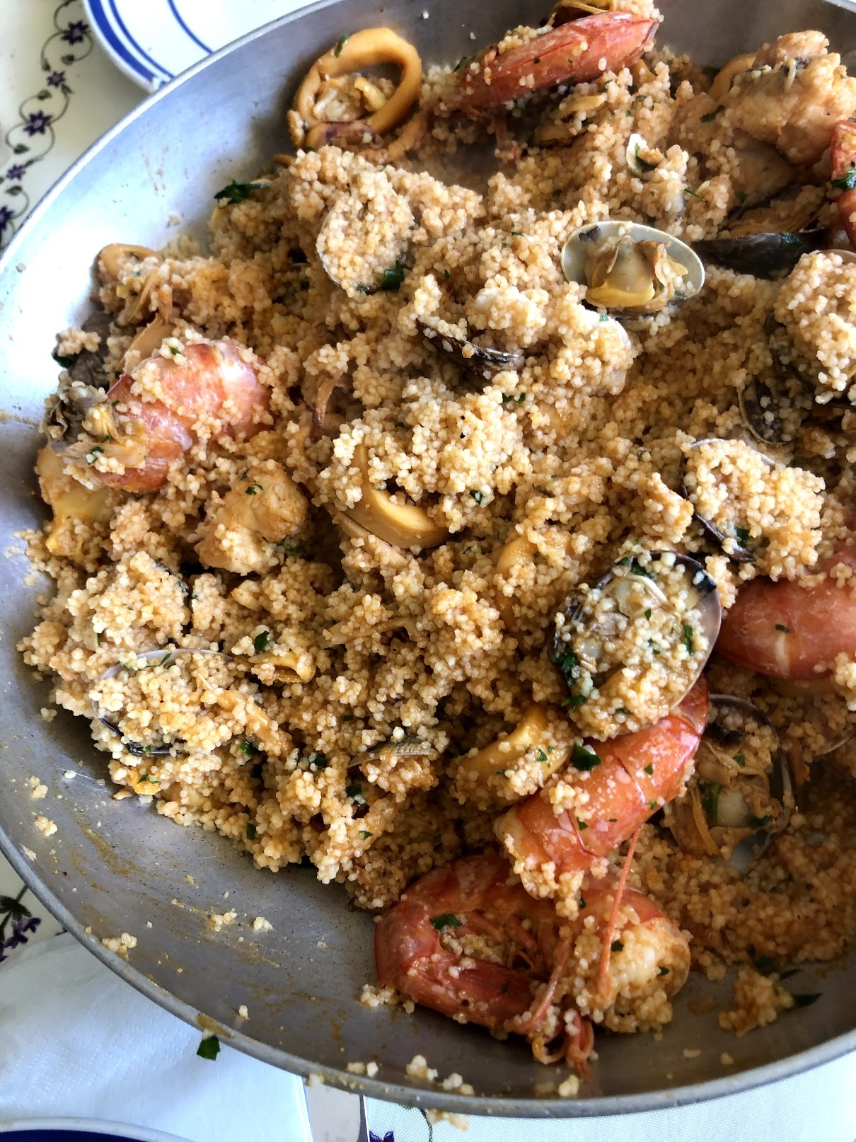 Cous cous alla trapanese*