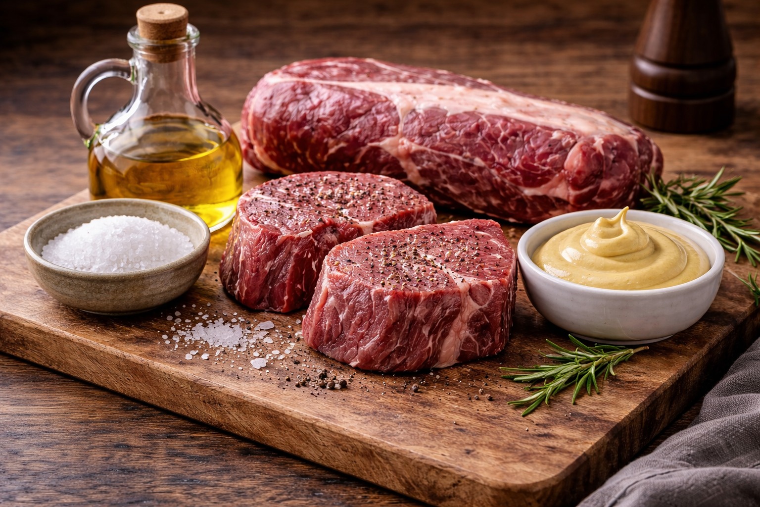 Filetto Angus alla senape di Digione