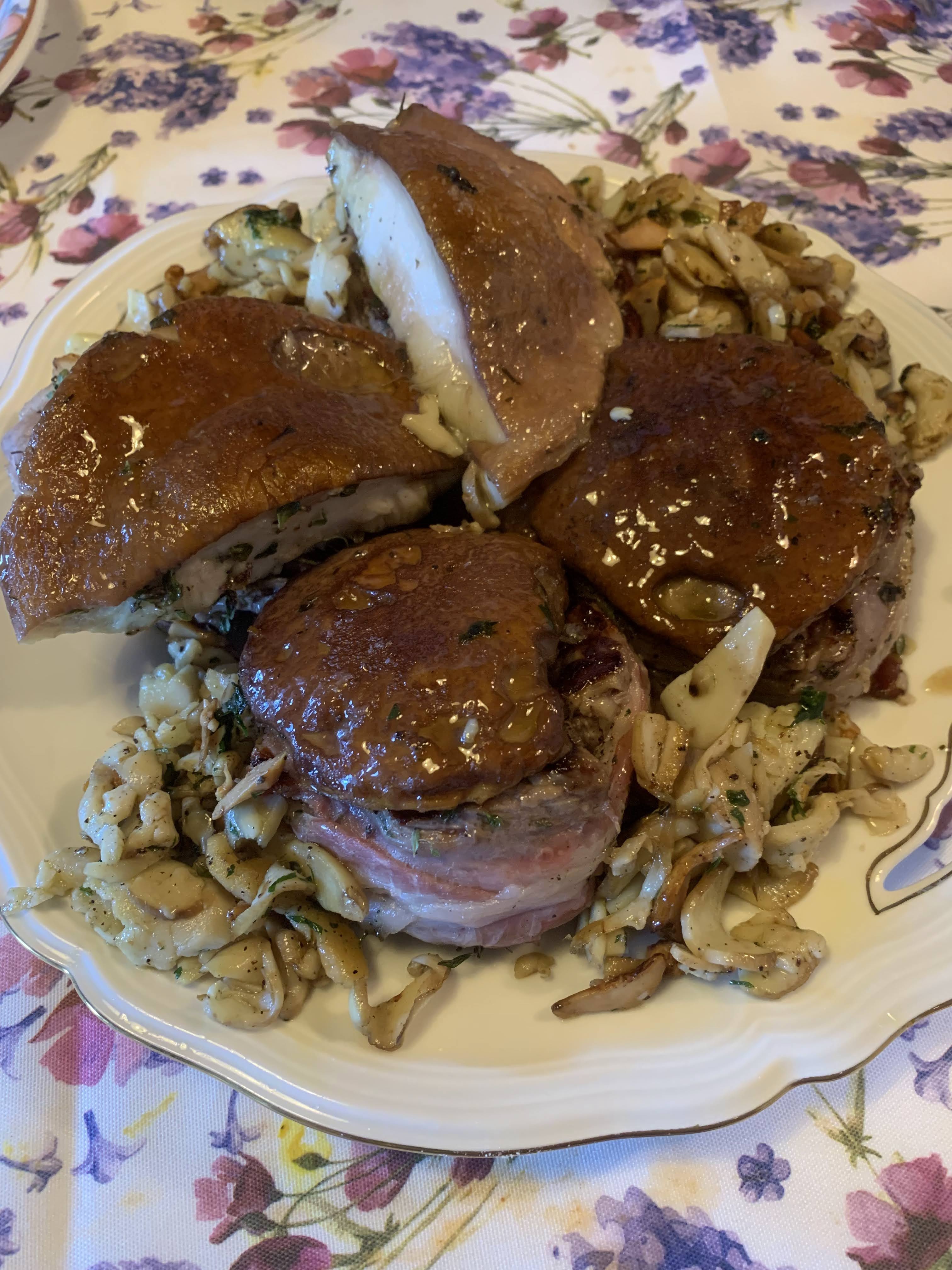 Medaglioni di manzo con porcini